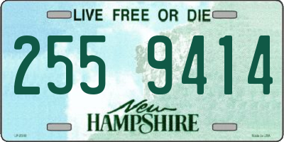 NH license plate 2559414