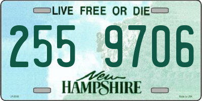 NH license plate 2559706