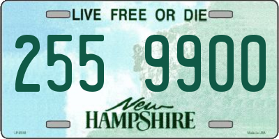 NH license plate 2559900