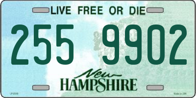 NH license plate 2559902