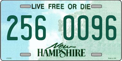 NH license plate 2560096