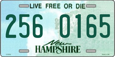 NH license plate 2560165