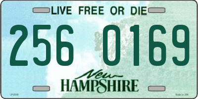NH license plate 2560169
