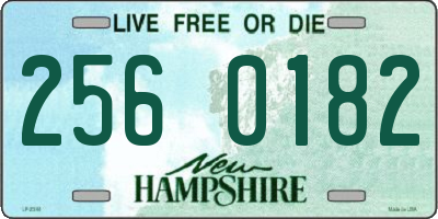NH license plate 2560182