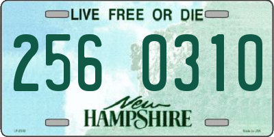 NH license plate 2560310