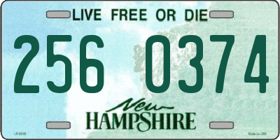 NH license plate 2560374