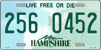 NH license plate 2560452