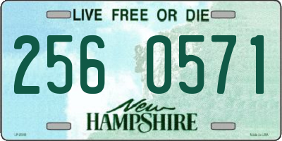 NH license plate 2560571