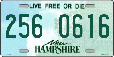 NH license plate 2560616