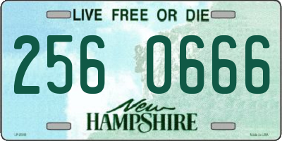 NH license plate 2560666