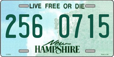 NH license plate 2560715