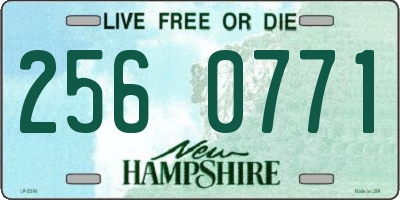 NH license plate 2560771