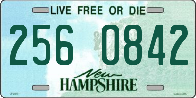 NH license plate 2560842