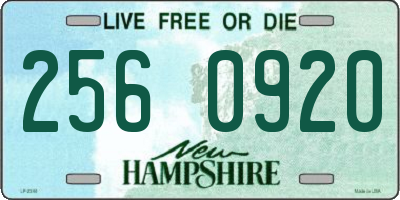 NH license plate 2560920