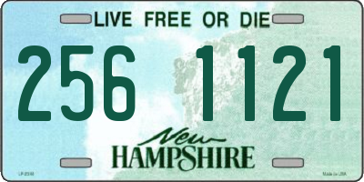 NH license plate 2561121