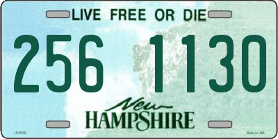 NH license plate 2561130