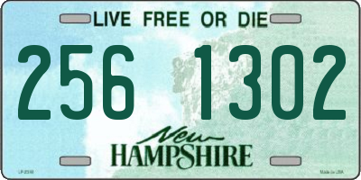 NH license plate 2561302