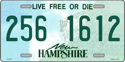 NH license plate 2561612