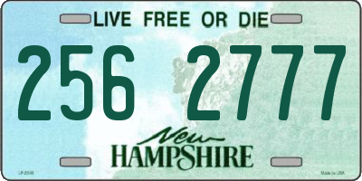 NH license plate 2562777