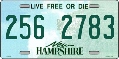 NH license plate 2562783