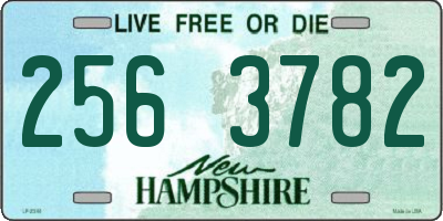 NH license plate 2563782