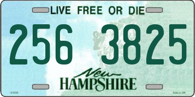 NH license plate 2563825