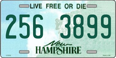 NH license plate 2563899