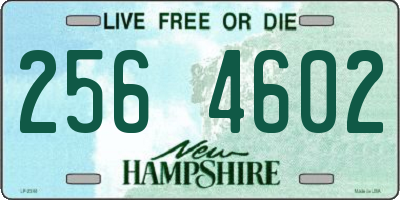 NH license plate 2564602