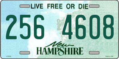 NH license plate 2564608