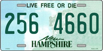 NH license plate 2564660