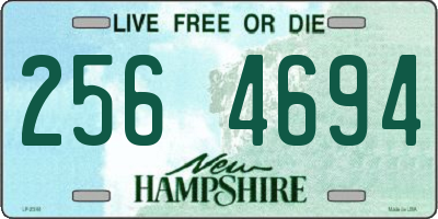 NH license plate 2564694