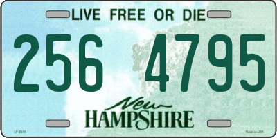 NH license plate 2564795