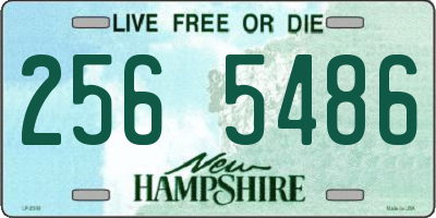 NH license plate 2565486