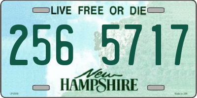 NH license plate 2565717