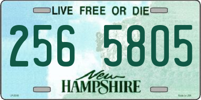 NH license plate 2565805