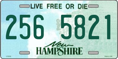 NH license plate 2565821