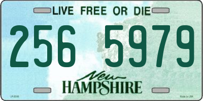 NH license plate 2565979