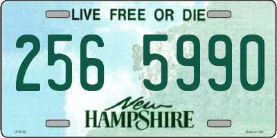 NH license plate 2565990