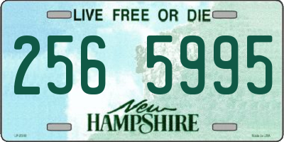 NH license plate 2565995