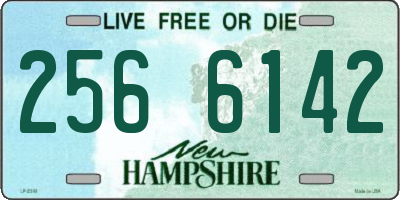 NH license plate 2566142