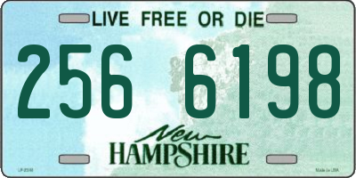 NH license plate 2566198