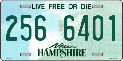 NH license plate 2566401