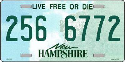 NH license plate 2566772