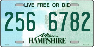 NH license plate 2566782