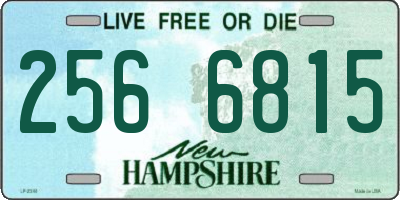 NH license plate 2566815