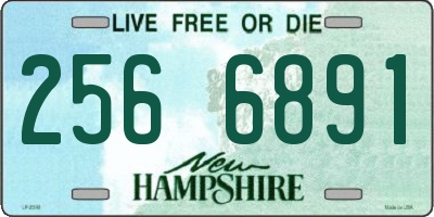 NH license plate 2566891