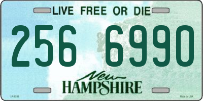 NH license plate 2566990