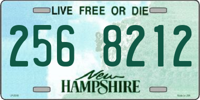 NH license plate 2568212