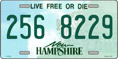 NH license plate 2568229