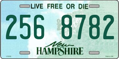 NH license plate 2568782